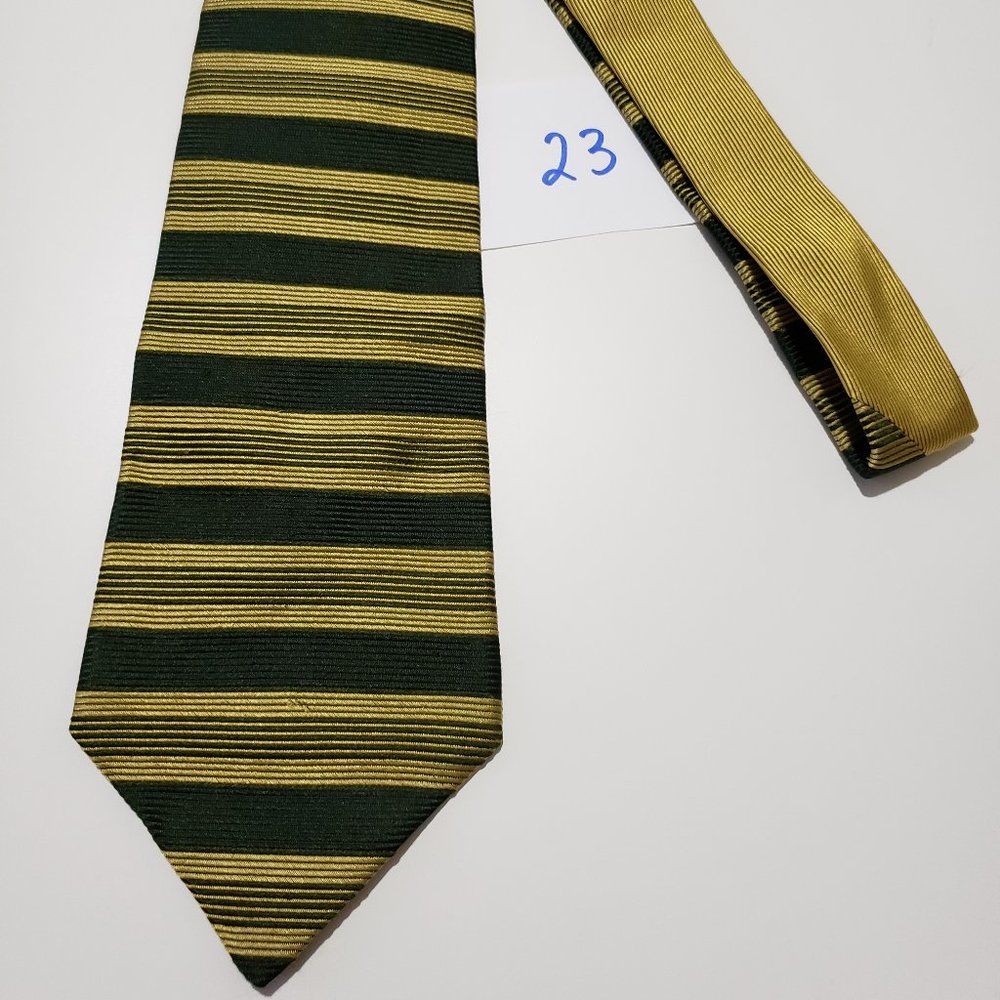Tommy Hilfiger tie - Gold and Green - NWOT